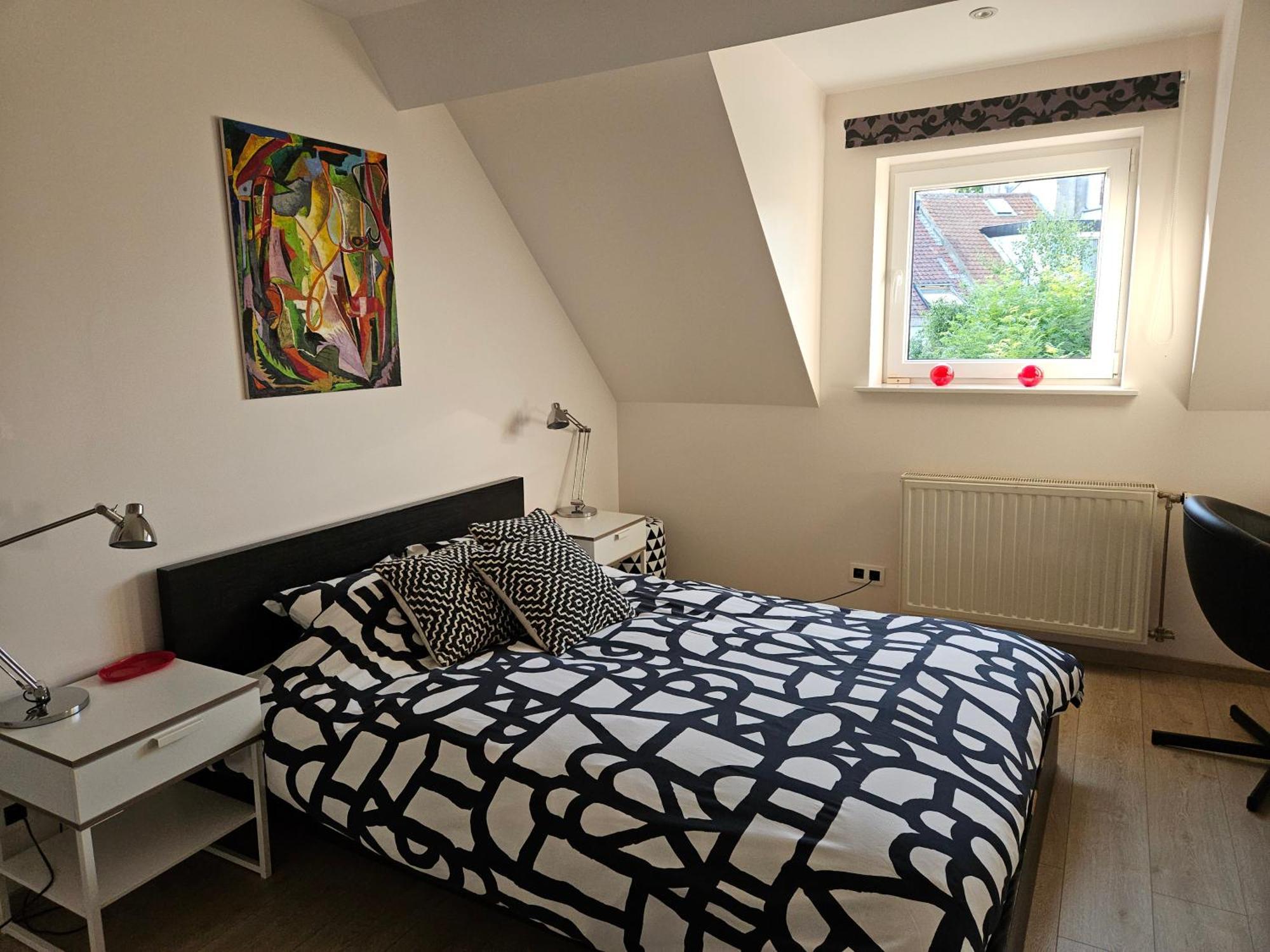 Modern Duplex With Garden Lejlighed Bruxelles Eksteriør billede